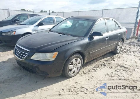 2009 Hyundai Sonata Gls z USA, uszkodzony, nr VIN 5NPET46C09H487514